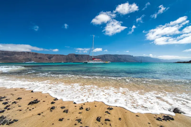 Playa la Francesa, La Graciosa