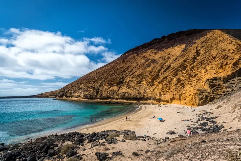 Playa de la Cocina, en la Graciosa