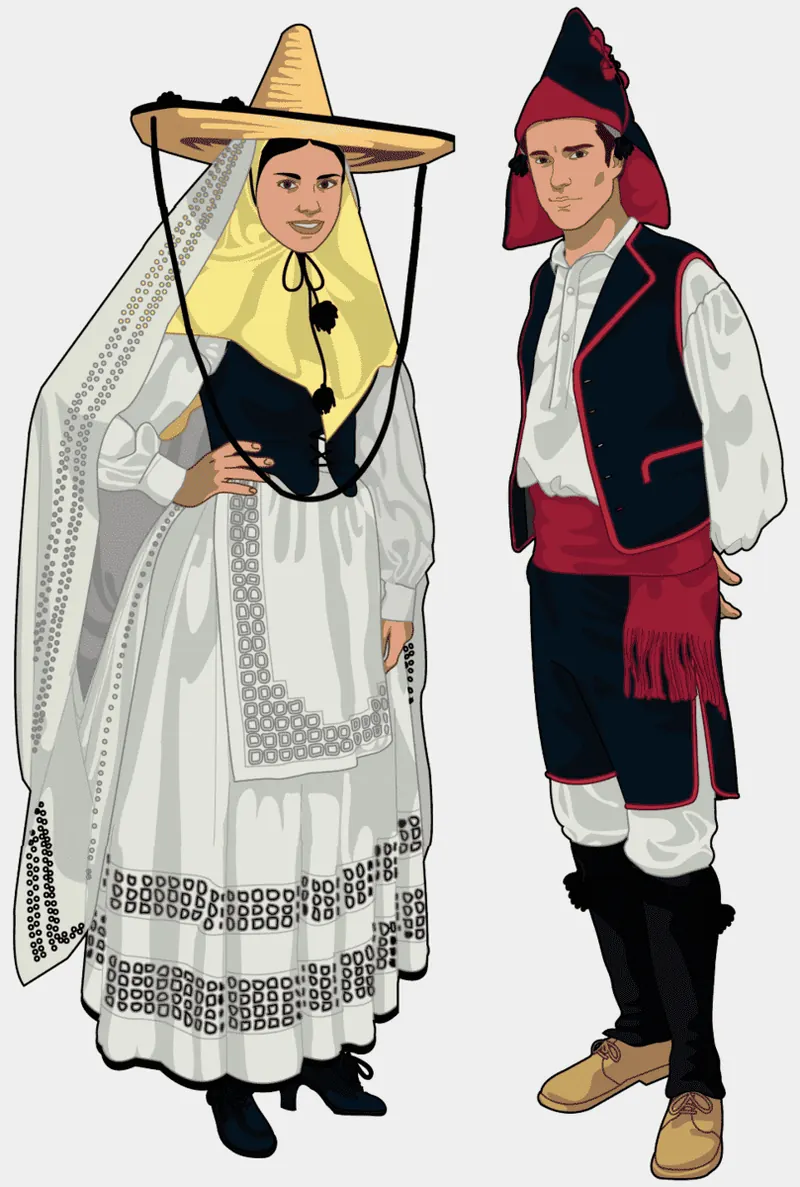 Trajes típicos canarios