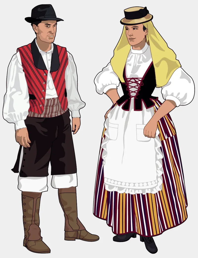 Traje típico canario