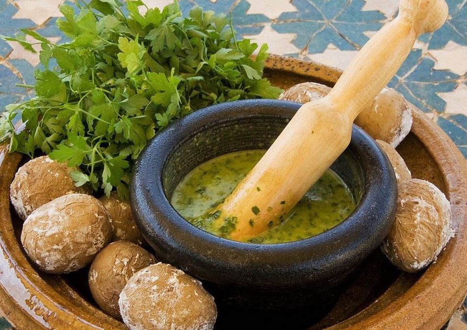 Green mojo recipe from the Canary Islands