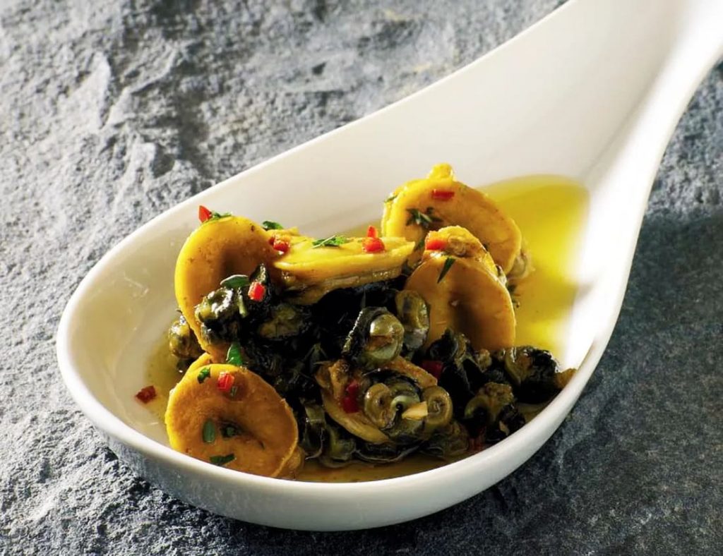 Canary Island limpets recipe