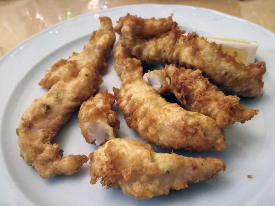 Churros of fish, a delicacy of the Canary Islands