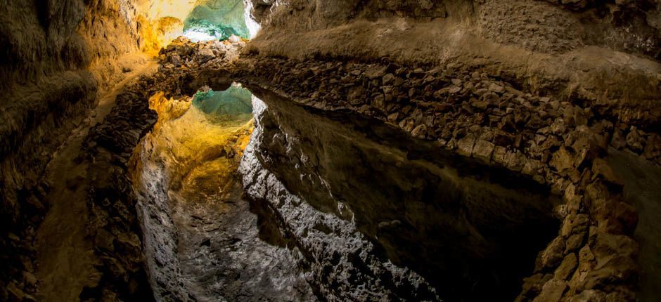 La famosa Cueva de los Verdes, en Lanzarote
