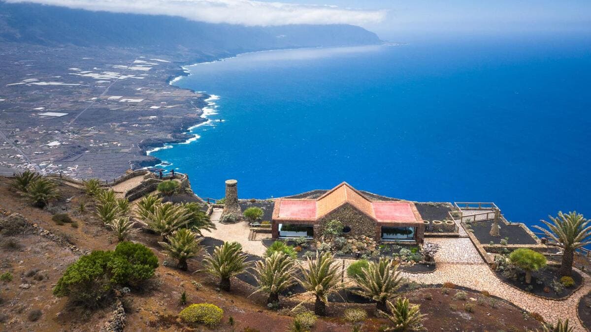 Mirador de la Peña viewpoint, by César Manrique, on the island of El Hierro