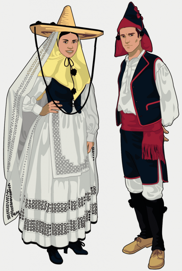 Typical Canarian costumes