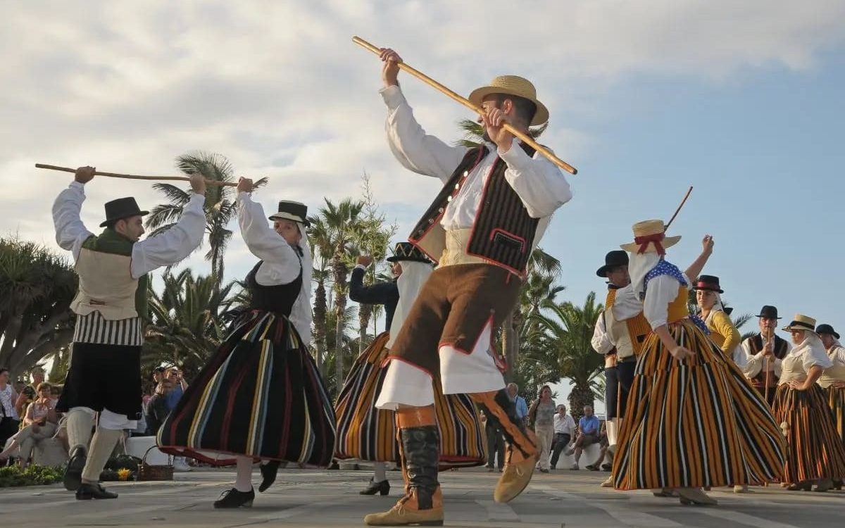 Celebrar el día de Canarias